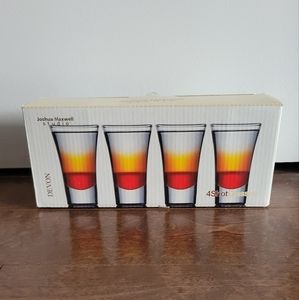 Set of 4 shotglasses